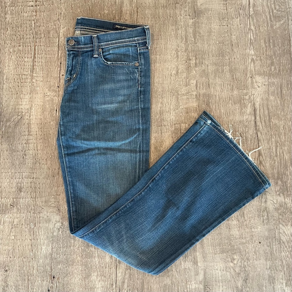 Ingrid 002 Stretch Low waist flare sz 28 jean